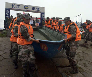 Ship with over 450 on board sinks in China's Yangtze - News | Khaleej Times