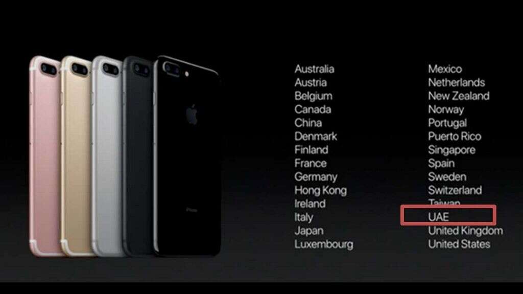 As It Happened Iphone 7 7 Plus Launched And Uae Among The
