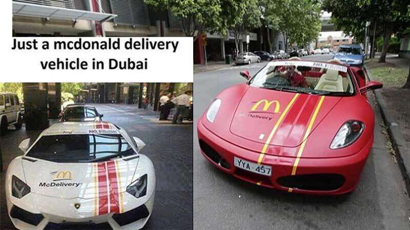 Will Mcdonald S Deliver In A Lamborghini In Dubai News