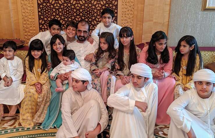 Photos: Sheikh Mohammed celebrates Eid Al Fitr with family 