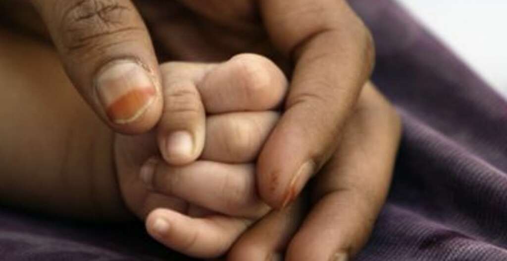 Newborn baby buried alive, found in a mound of sand in UP