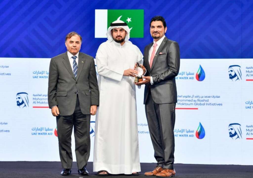 Pakistani national wins award for global water crisis solution in UAE - Khaleej Times
