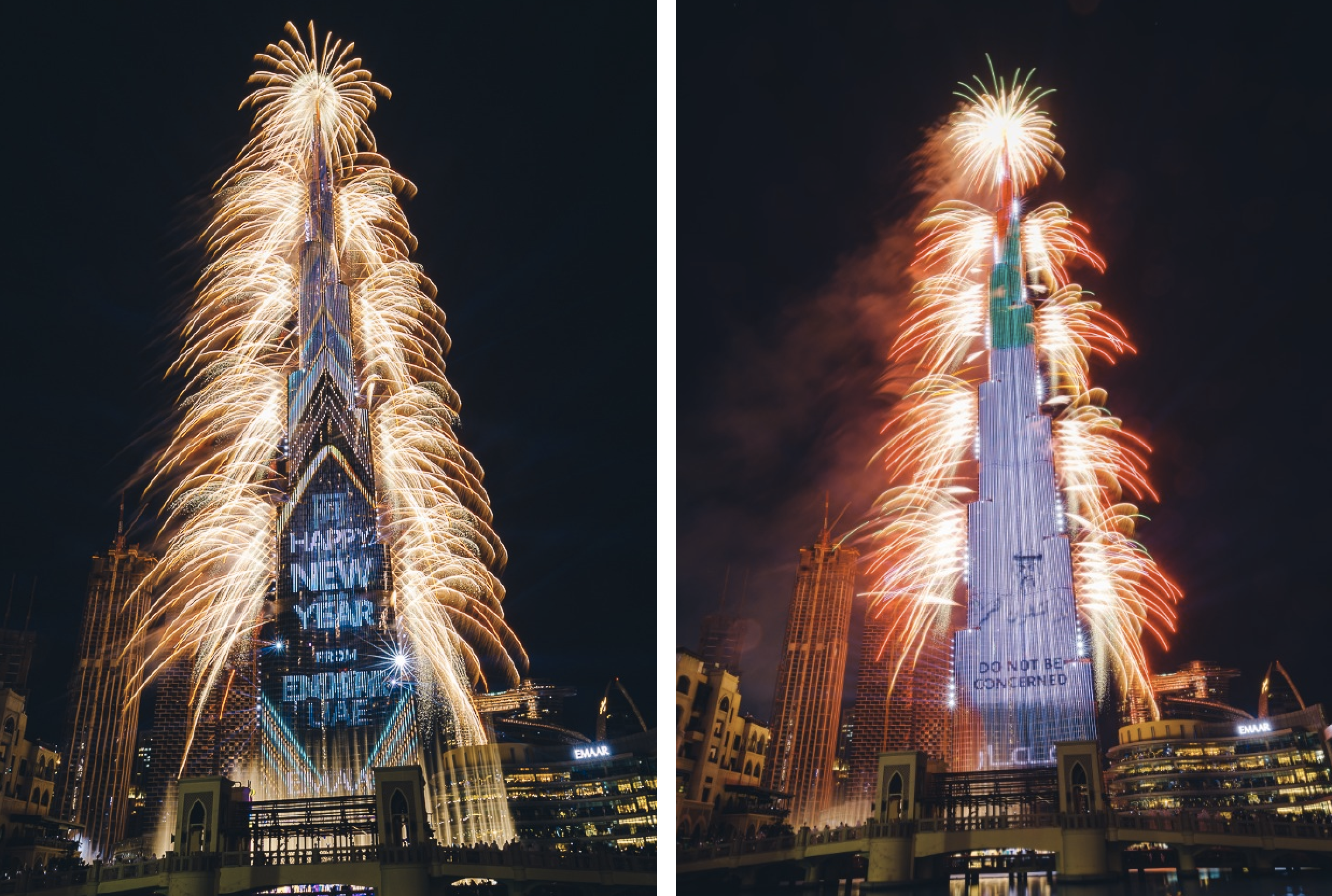 Burj Khalifa S New Year Message Don T Be Concerned News Khaleej Times