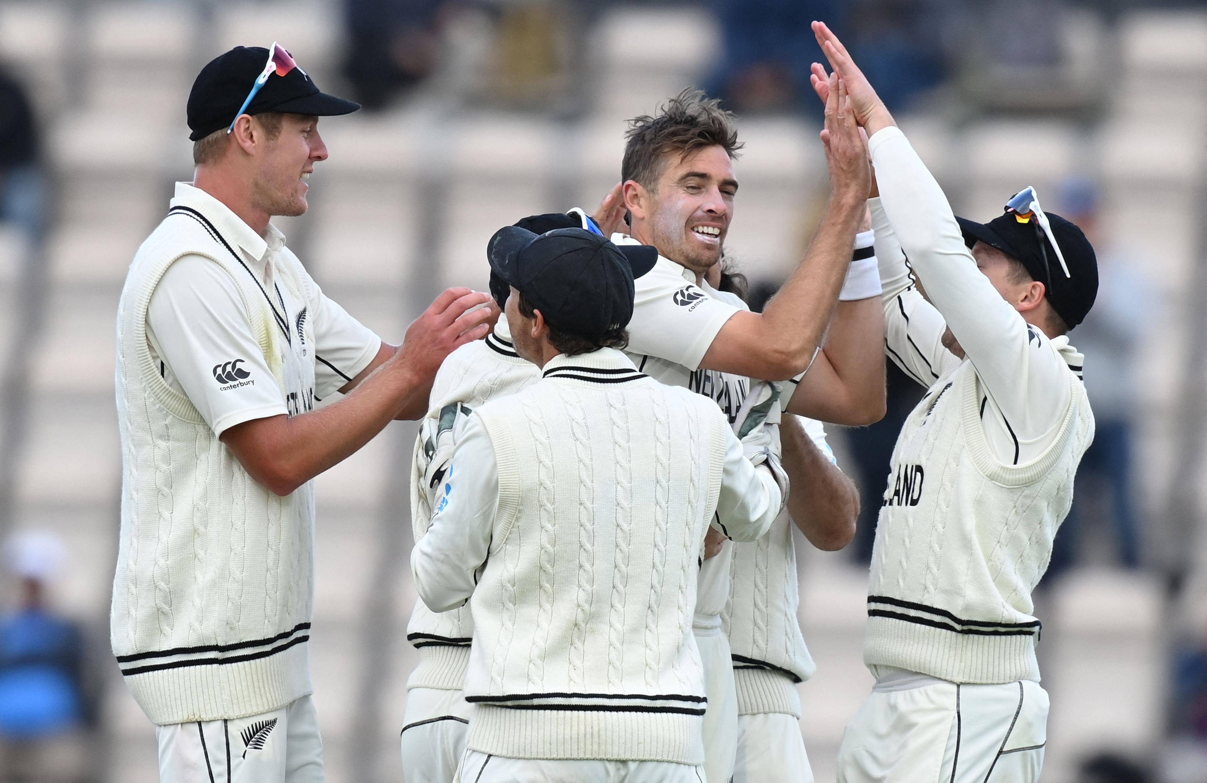 WTC final: Southee double gives New Zealand hope against India - News |  Khaleej Times