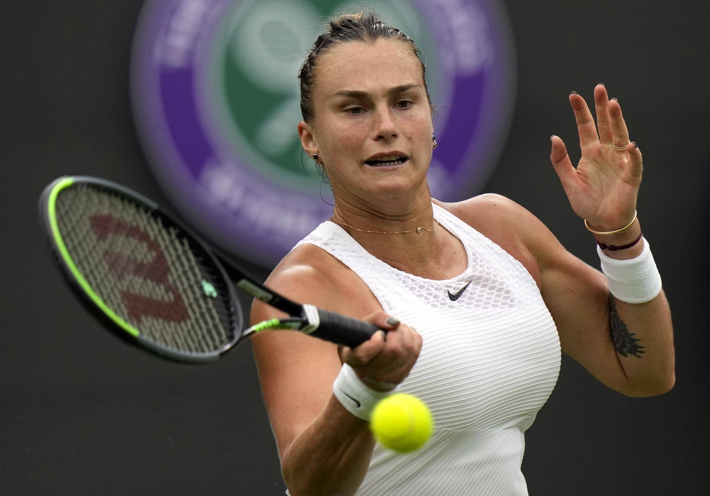 Second Seed Sabalenka First Winner At Wimbledon In Two Years News Khaleej Times