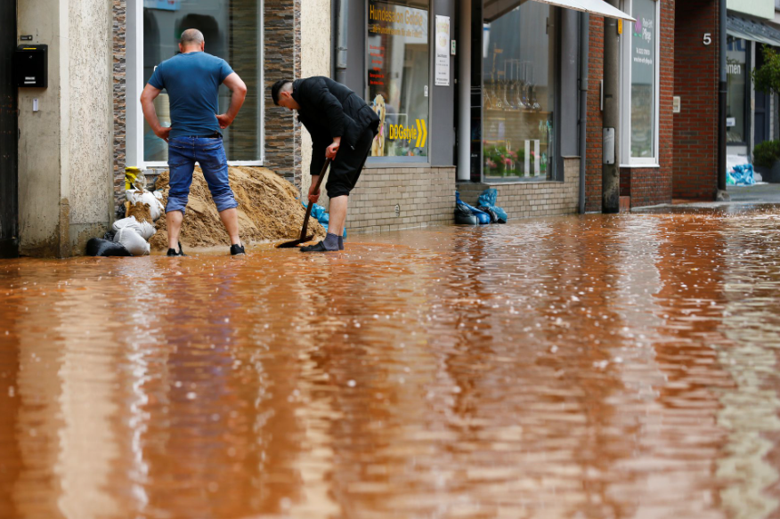 German Chancellor shaken by European flood death toll rises to 188-News