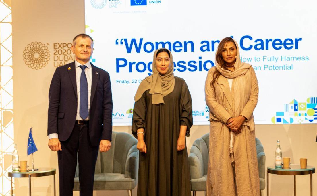 Expo 2020 Dubaj: Voditelji pozivajo k odpravi pritožb proti ženskam, da bi ustvarili trajno moč – Novice